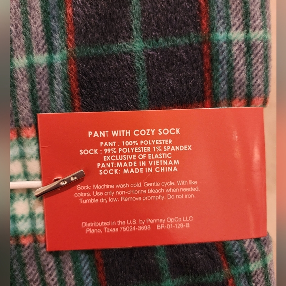 NWT JCPenney Pajama Gift Set | Size M - Picture 4 of 4